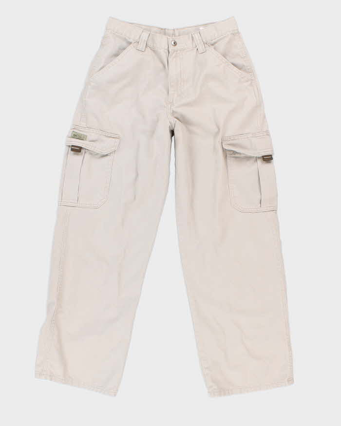 00s Wrangler Beige Cargo Trousers - W29 L29