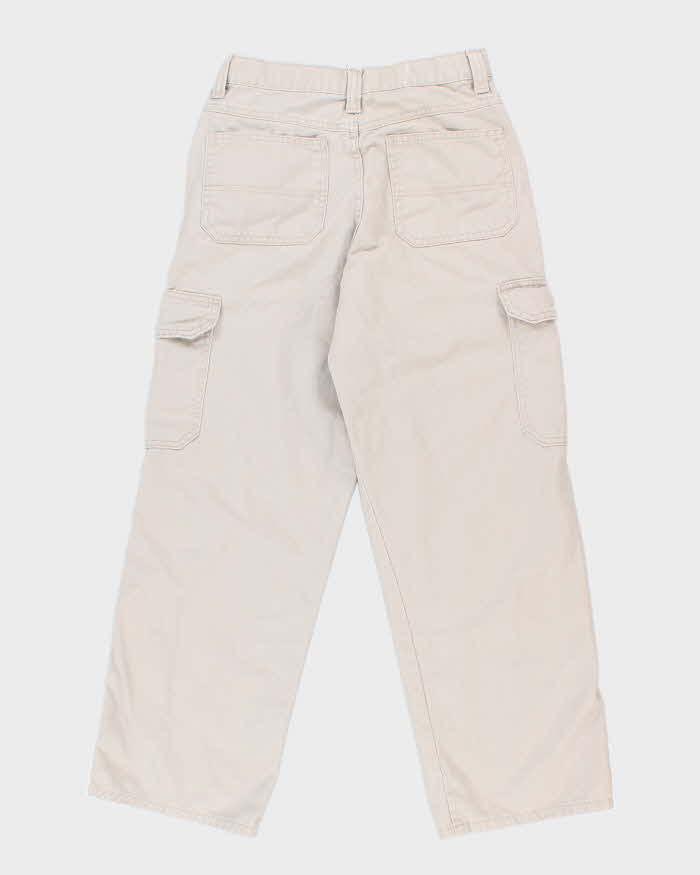 00s Wrangler Beige Cargo Trousers - W29 L29