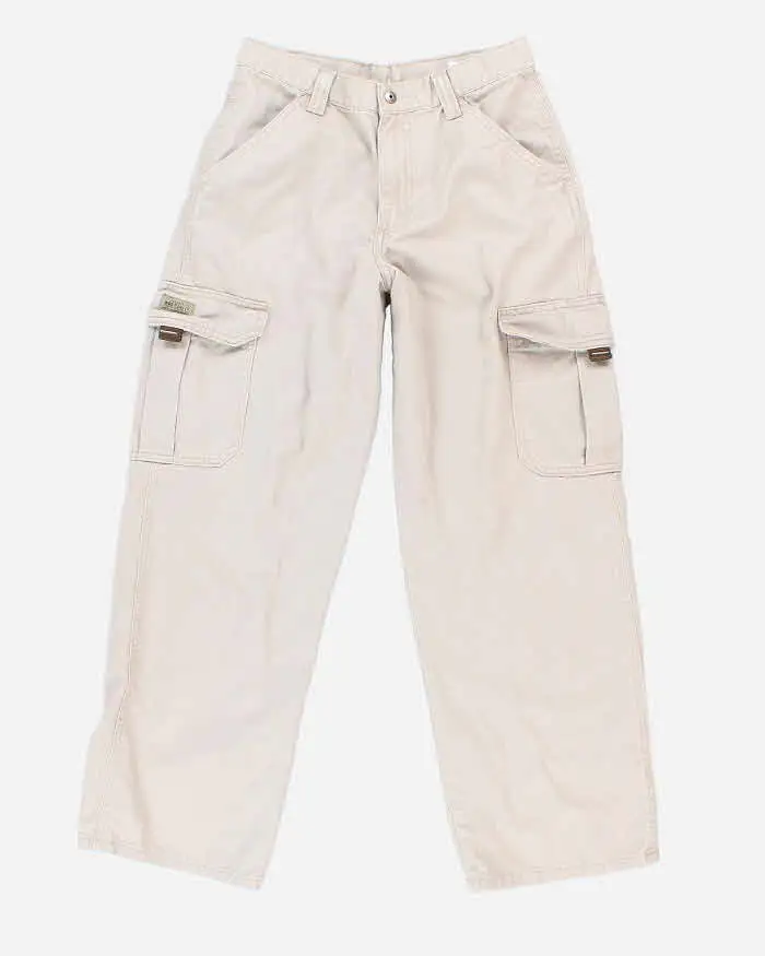 00s Wrangler Beige Cargo Trousers - W29 L29