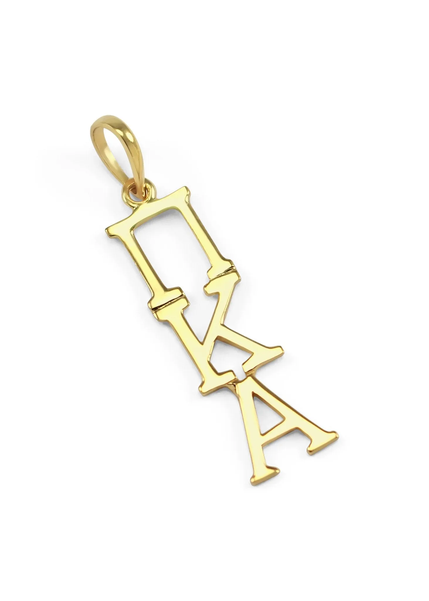 14k Solid Gold Pi Kappa Alpha Lavaliere