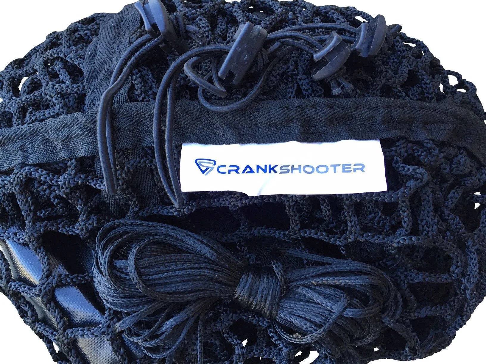 (4'9 x 4ft x 5ft) 6mm Black or White BOX Lacrosse Net - by CrankShooter - FREE Shipping