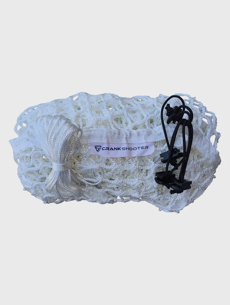 (4ft x 4ft x 4ft) 5mm White or Black BOX Lacrosse Net by Crankshooter - FREE Shipping