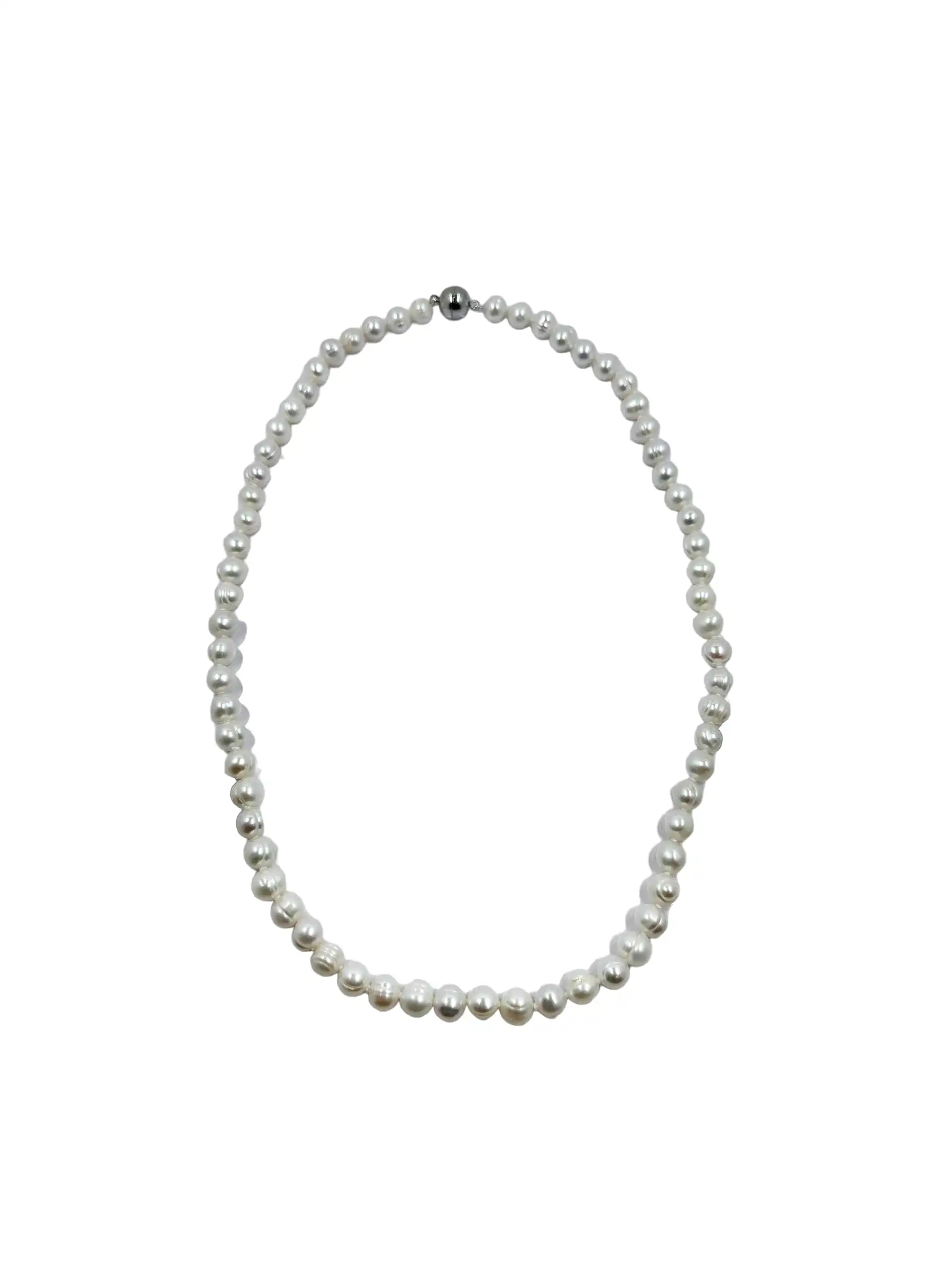 8mm Cultured Freshwater Pearl 22 inch Necklace