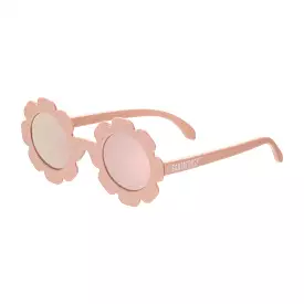 Babiators Polarized Flower Sunglasses - Peachy Keen / Rose Gold Mirrored Lenses