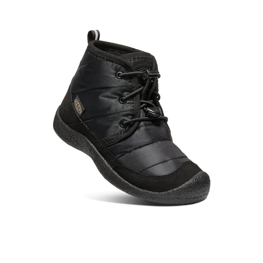 Big Kids' Howser II Waterproof Chukka  |  Black/Black