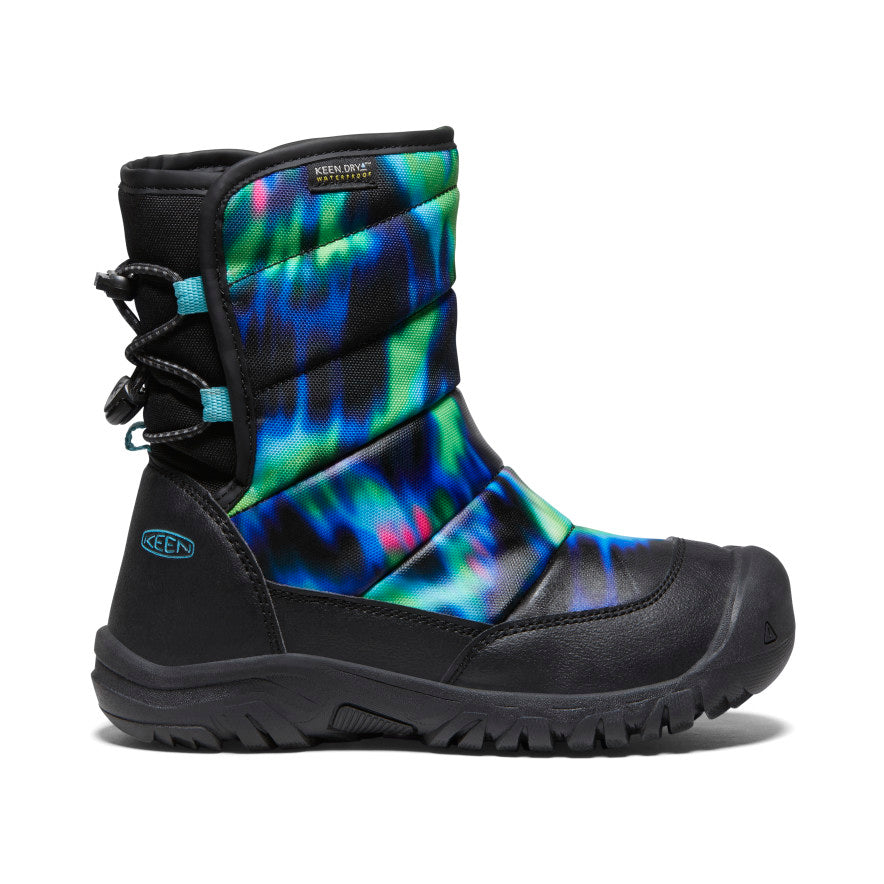 Big Kids' Puffrider Waterproof Winter Boot  |  Northern Lights/Black