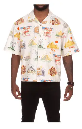 Billionaire Boys Club Globetrotter SS Woven Button Up