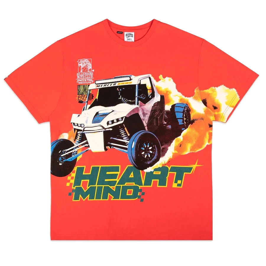 Billionaire Boys Club Heart Mind Knit Men's Tee Hibiscus