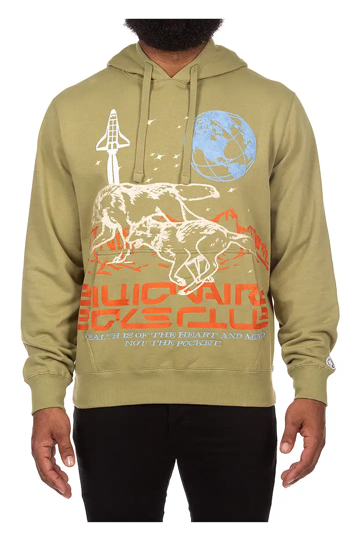 Billionaire Boys Club  Hunt For The Moon Pullover Hoodie