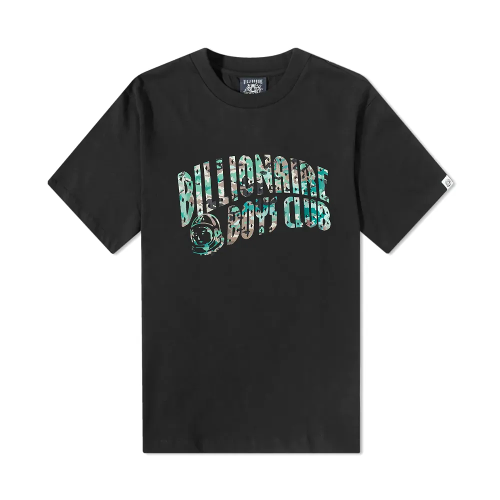 Billionaire Boys Club Nothing Camo Arch Logo T-Shirt Black