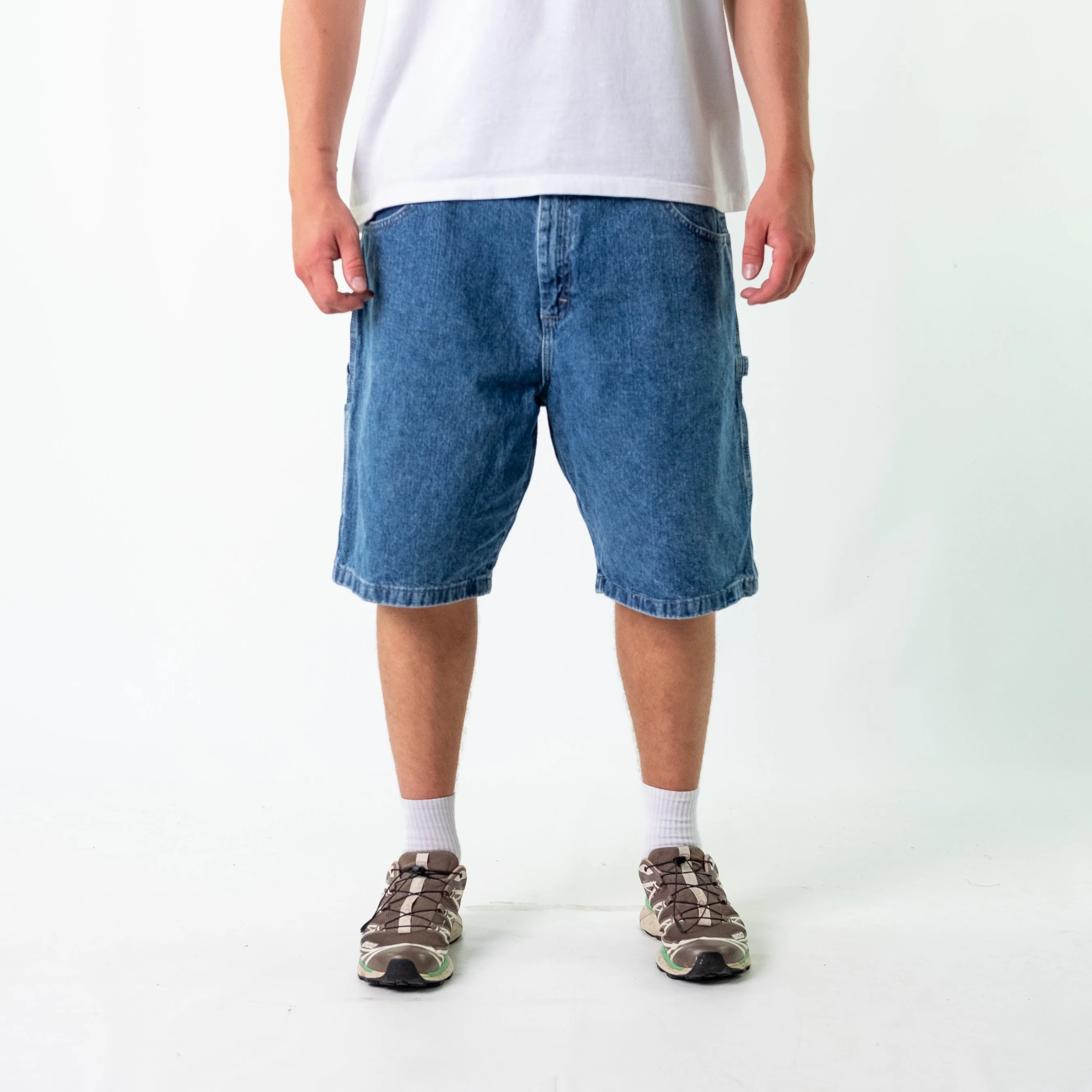 Blue 90s Wrangler Denim Jorts Shorts (38)