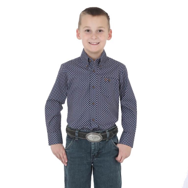 Boy's Wrangler 20X  Advanced Comfort Shirt