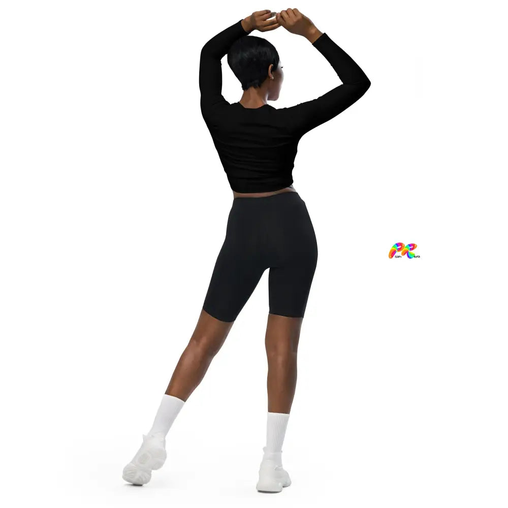 Cosplay Moon Long Sleeve Crop Top