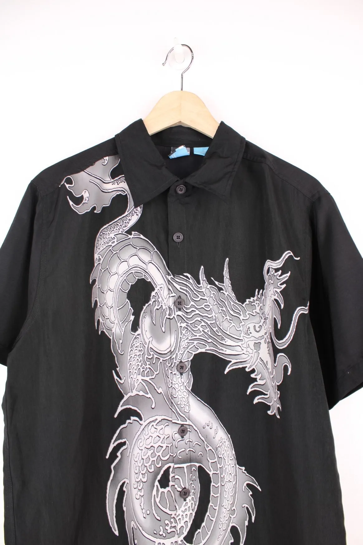 Dragon Print Y2K Shirt