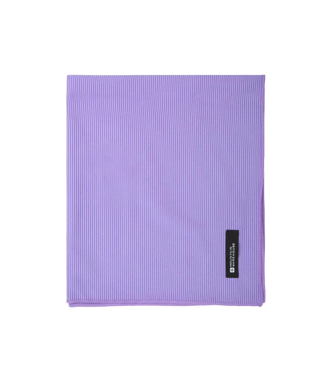 Giant ribbed towel one size dark purple Mountain Warehouse