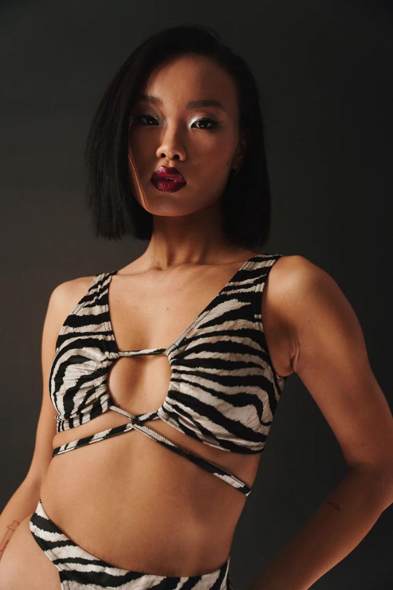 HotCakes Polewear Savanna Top - Zebra