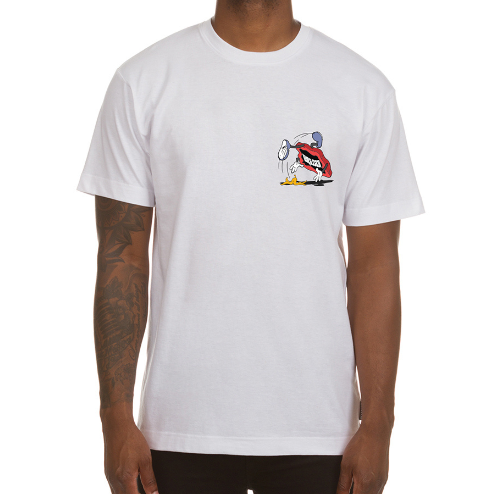 Icecream Banana Peel SS Tee (White)