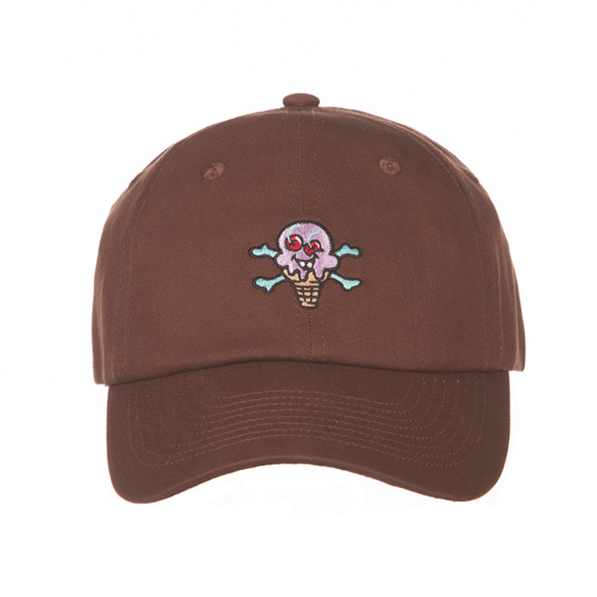 IceCream Cones n Bones Dad Hat (French Roast)