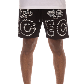 IceCream Flavors Shorts (Black)