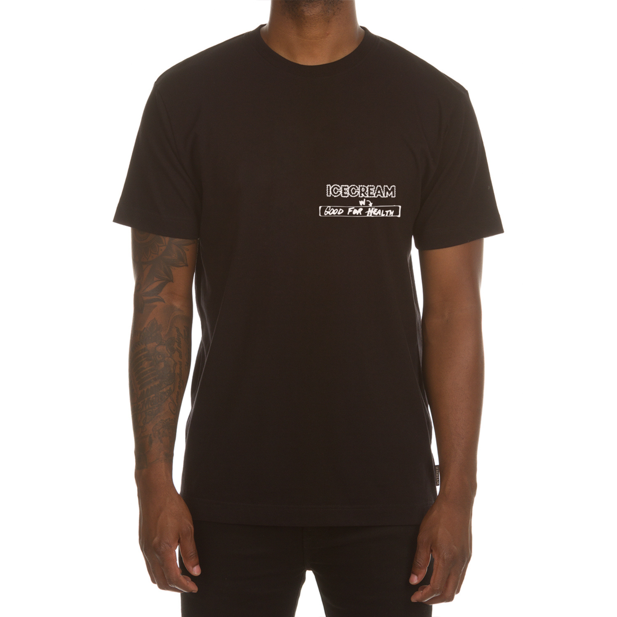 IceCream Good For Health SS Tee (Black)