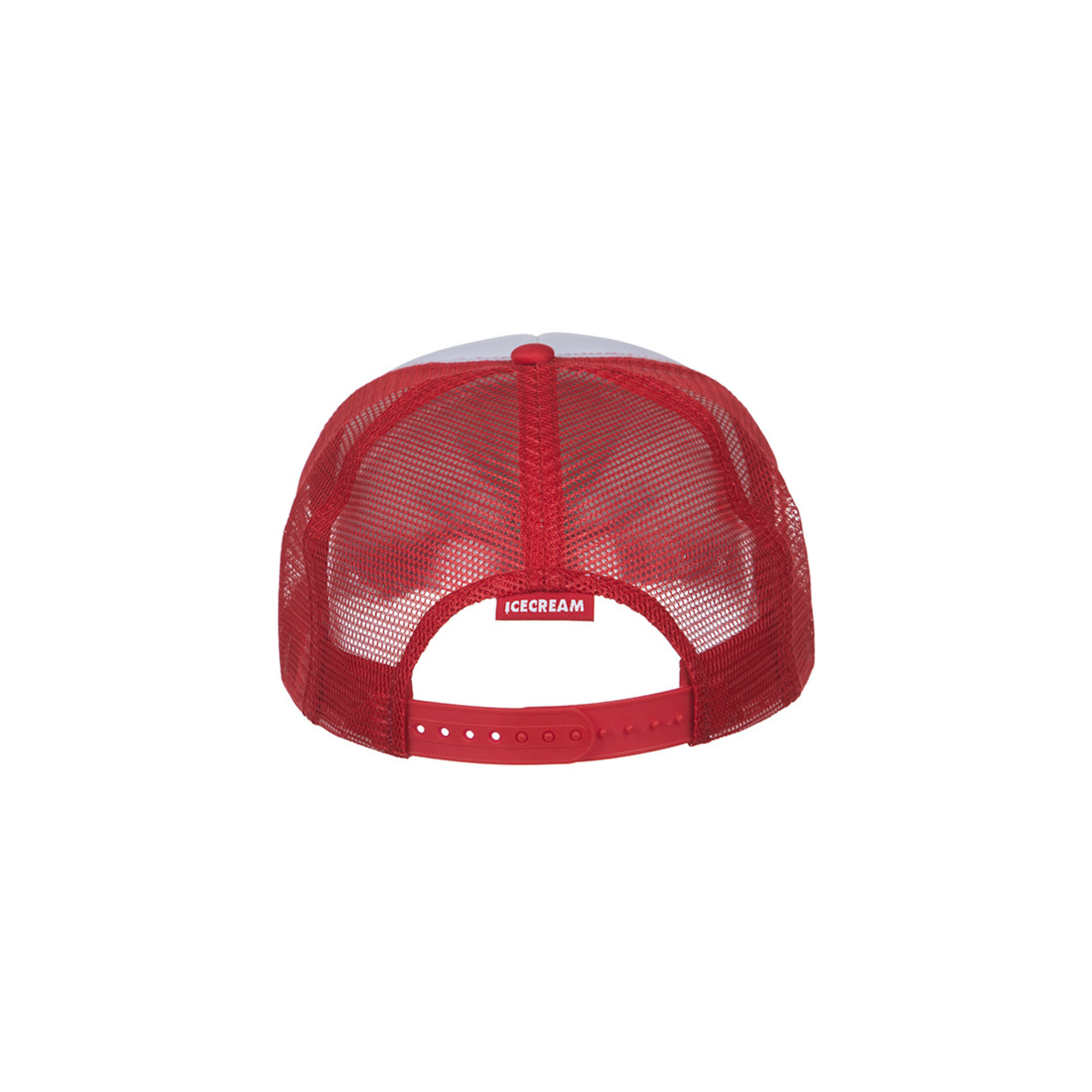 IceCream Skully Trucker Hat (Red)