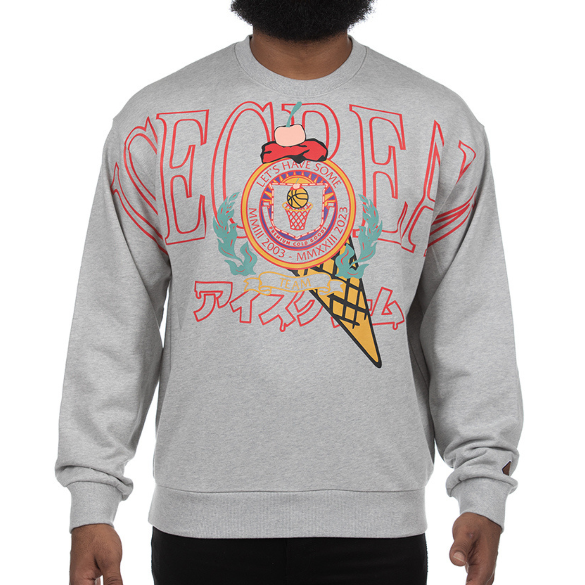 IceCream Waitlisted Crewneck (Heather Grey)