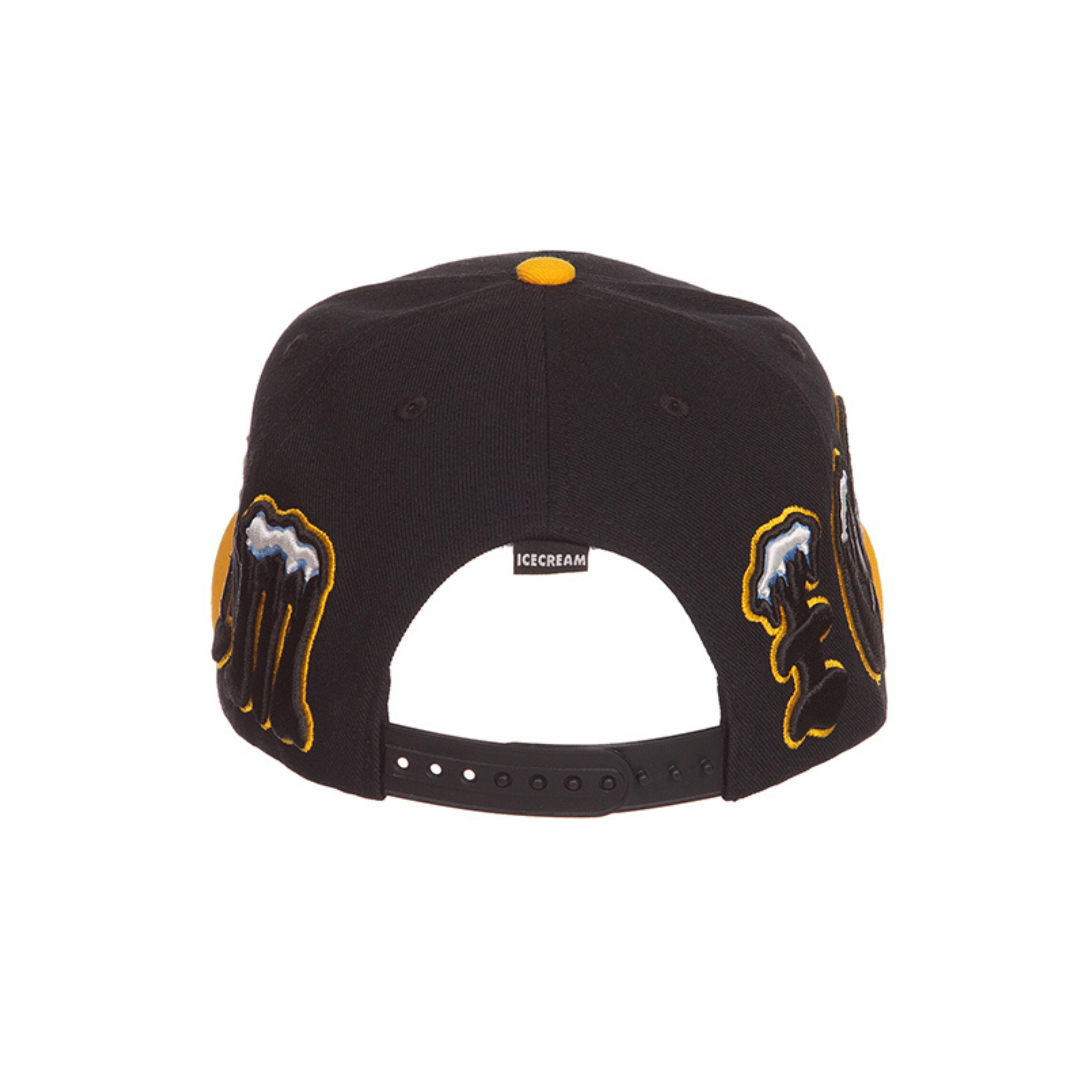 Icecream Wrap Snapback Hat (Black)