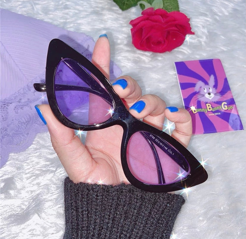 INS FASHION PASTEL PURPLE SUNGLASSES BY50029