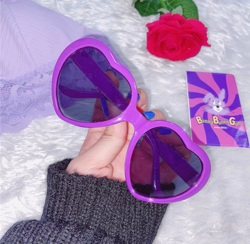 INS FASHION PASTEL PURPLE SUNGLASSES BY50029