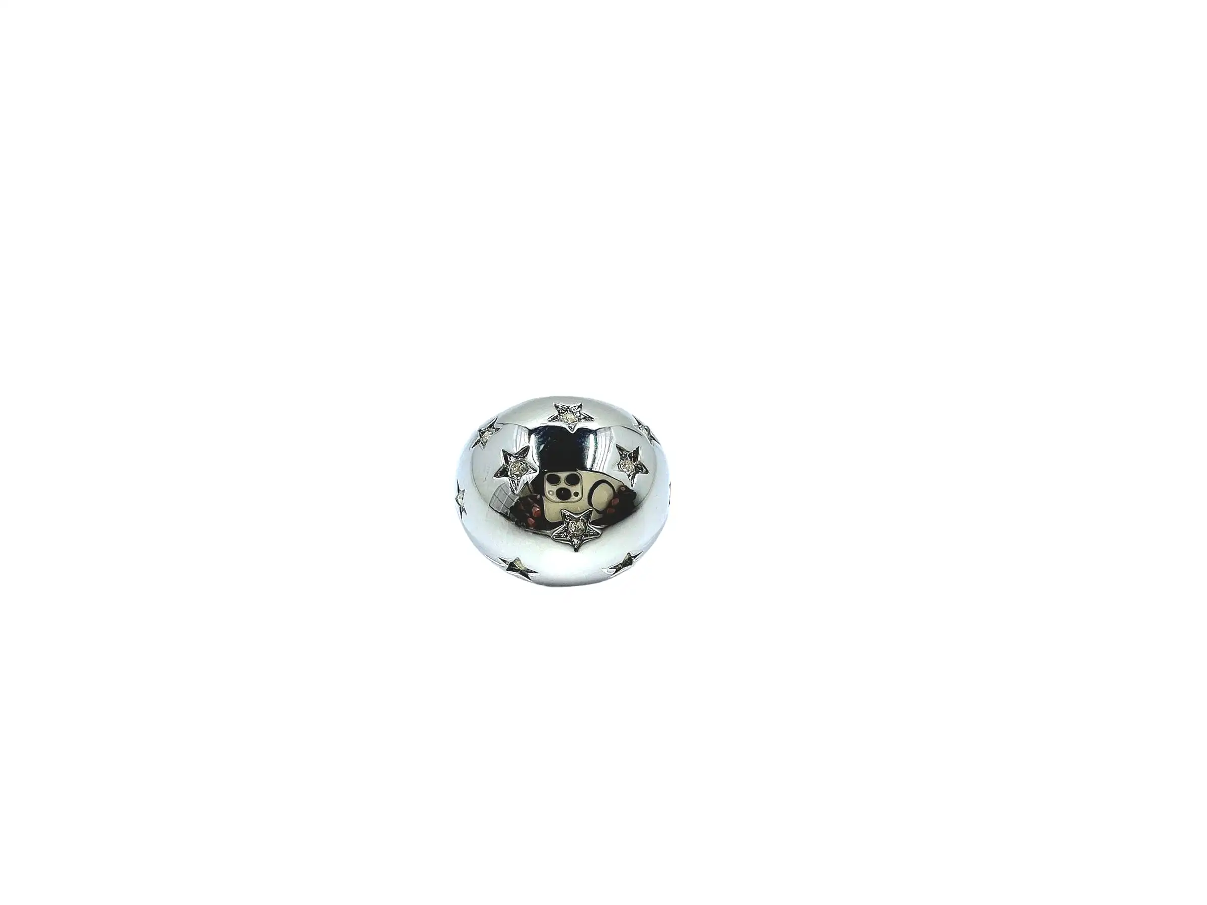 Joyel Silver Star Dome Ring