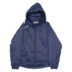 KAPPA Mesh Lined Womens Rain Jacket Blue Hooded M