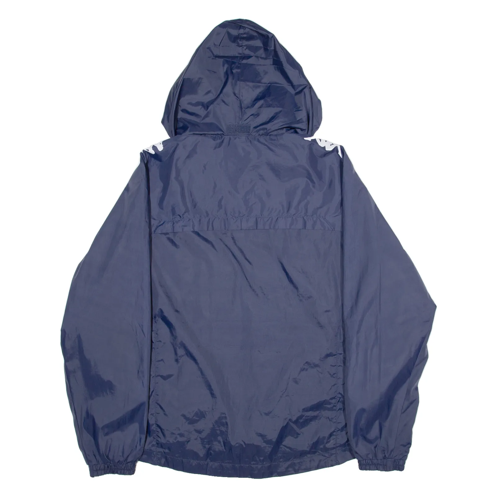 KAPPA Mesh Lined Womens Rain Jacket Blue Hooded M