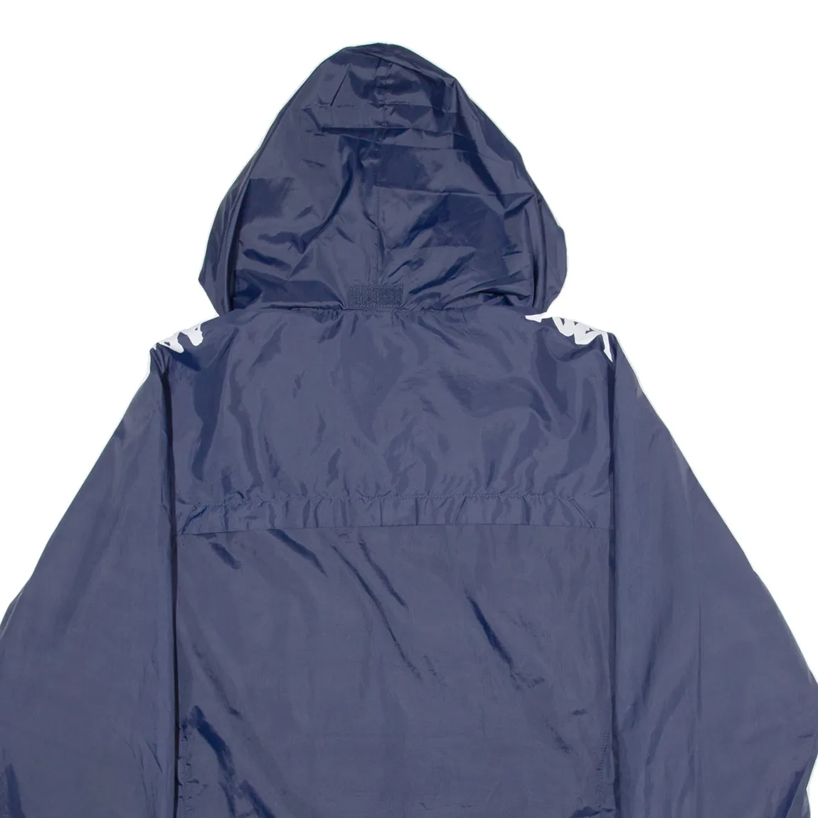 KAPPA Mesh Lined Womens Rain Jacket Blue Hooded M