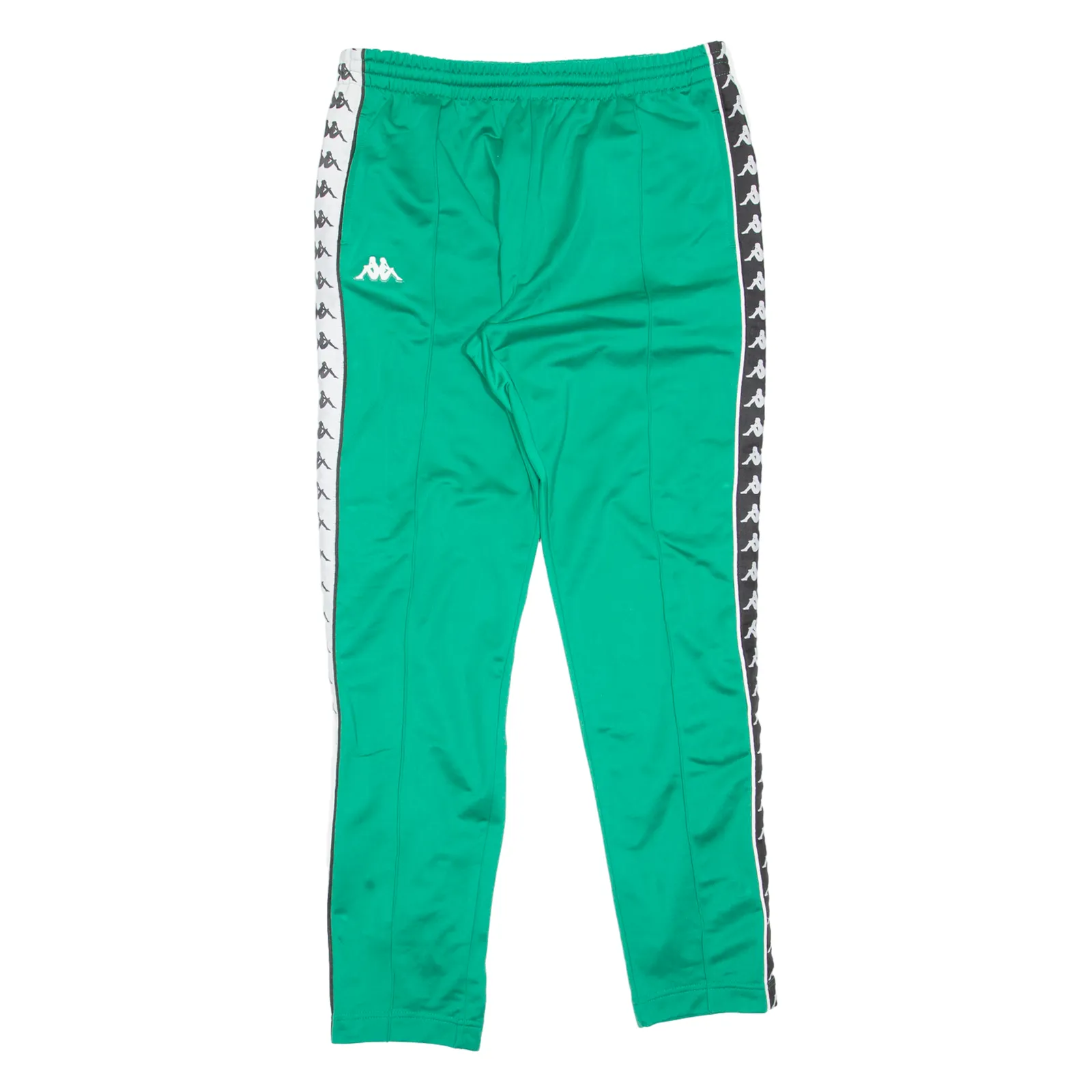 KAPPA Womens Track Pants Green Straight XL W32 L32