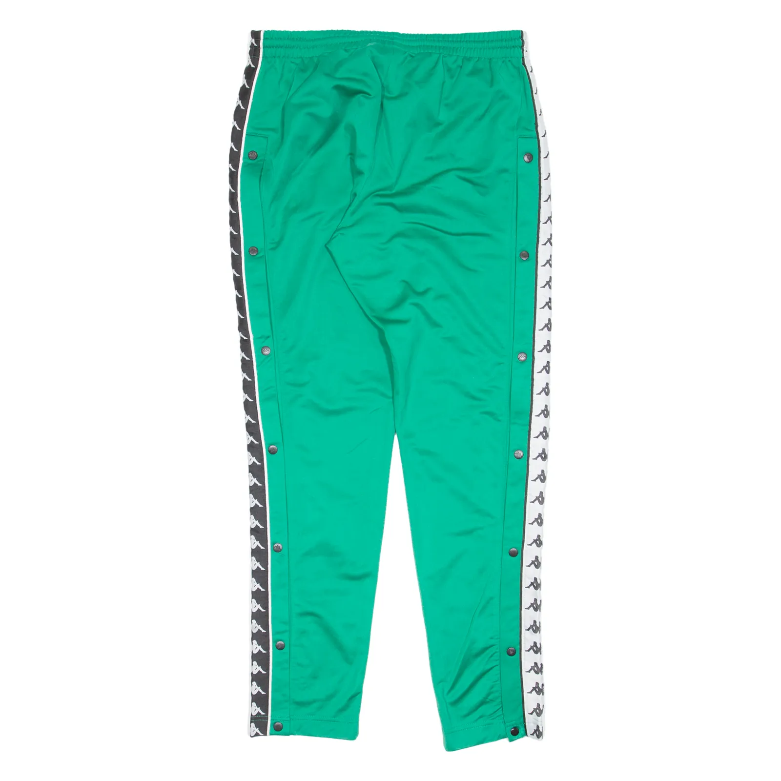 KAPPA Womens Track Pants Green Straight XL W32 L32