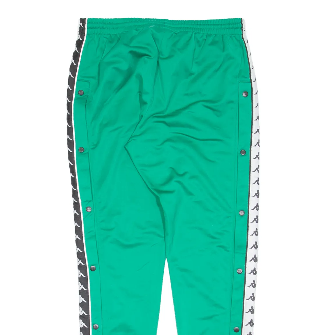 KAPPA Womens Track Pants Green Straight XL W32 L32