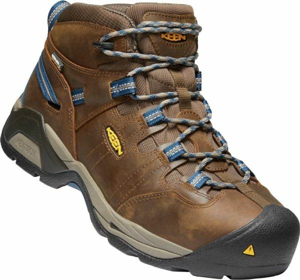 Keen Men's Detroit Boot in Cascade Brown/Orion Blue