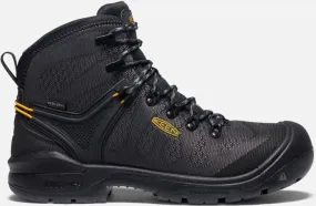 Keen Men's Waterproof Dearborn 6 Boot (Carbon-Fiber Toe) Size 10.5 Wide In Black Steel Grey