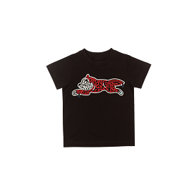 KIDS Icecream Puzzled Dog SS Tee (Black)