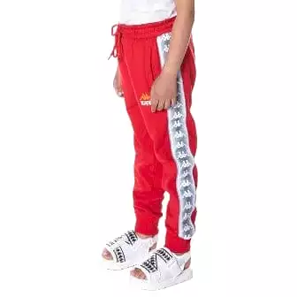 Kids Kappa 222 Banda Galanz Sweatpants (Red) 311G2BW