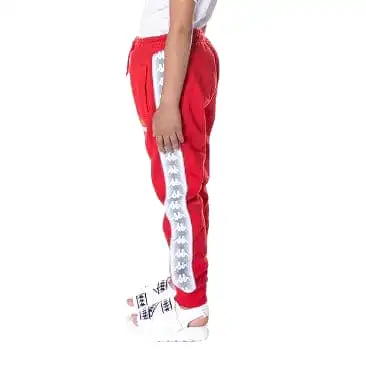 Kids Kappa 222 Banda Galanz Sweatpants (Red) 311G2BW