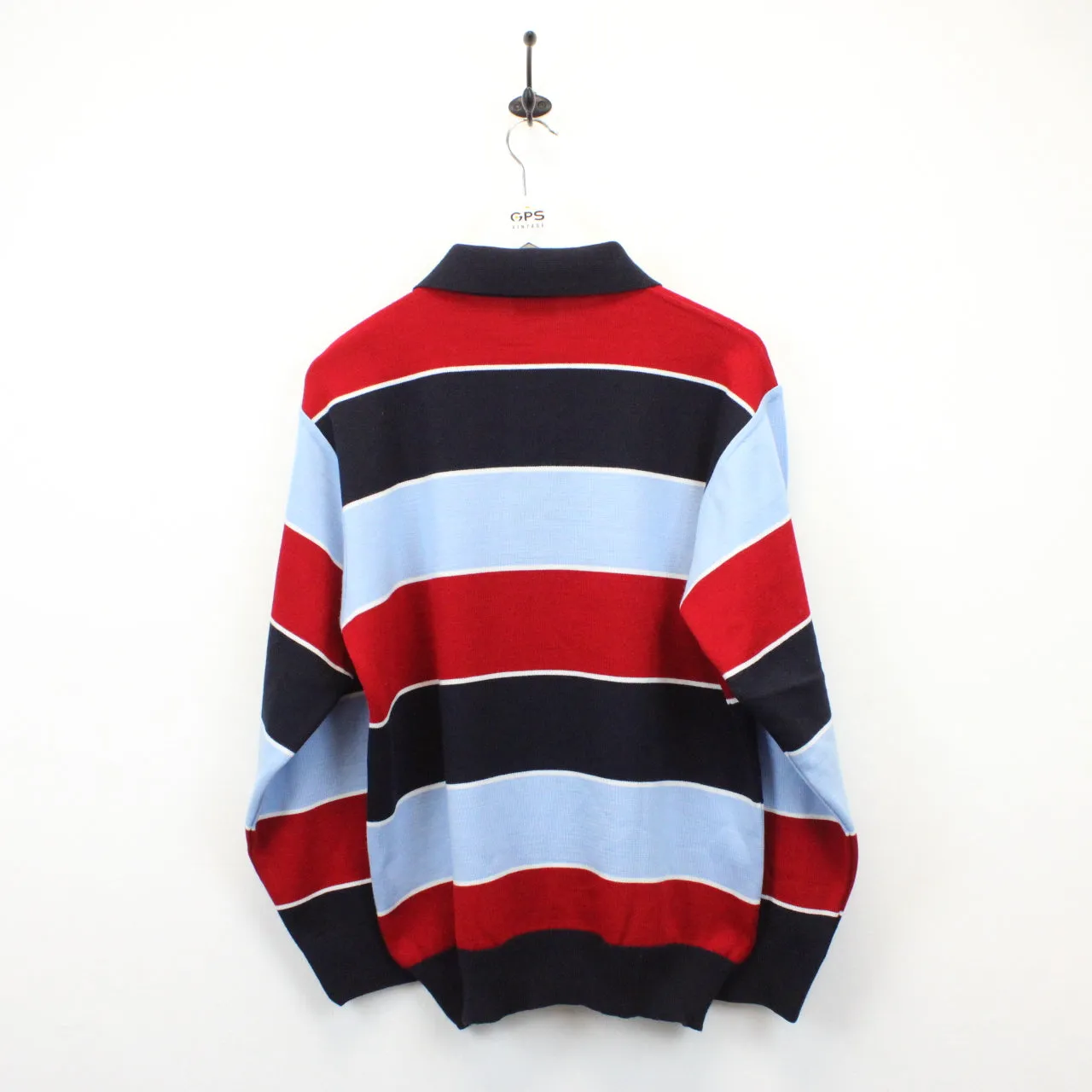 LACOSTE 00s Knit Sweatshirt Multicolour | Medium