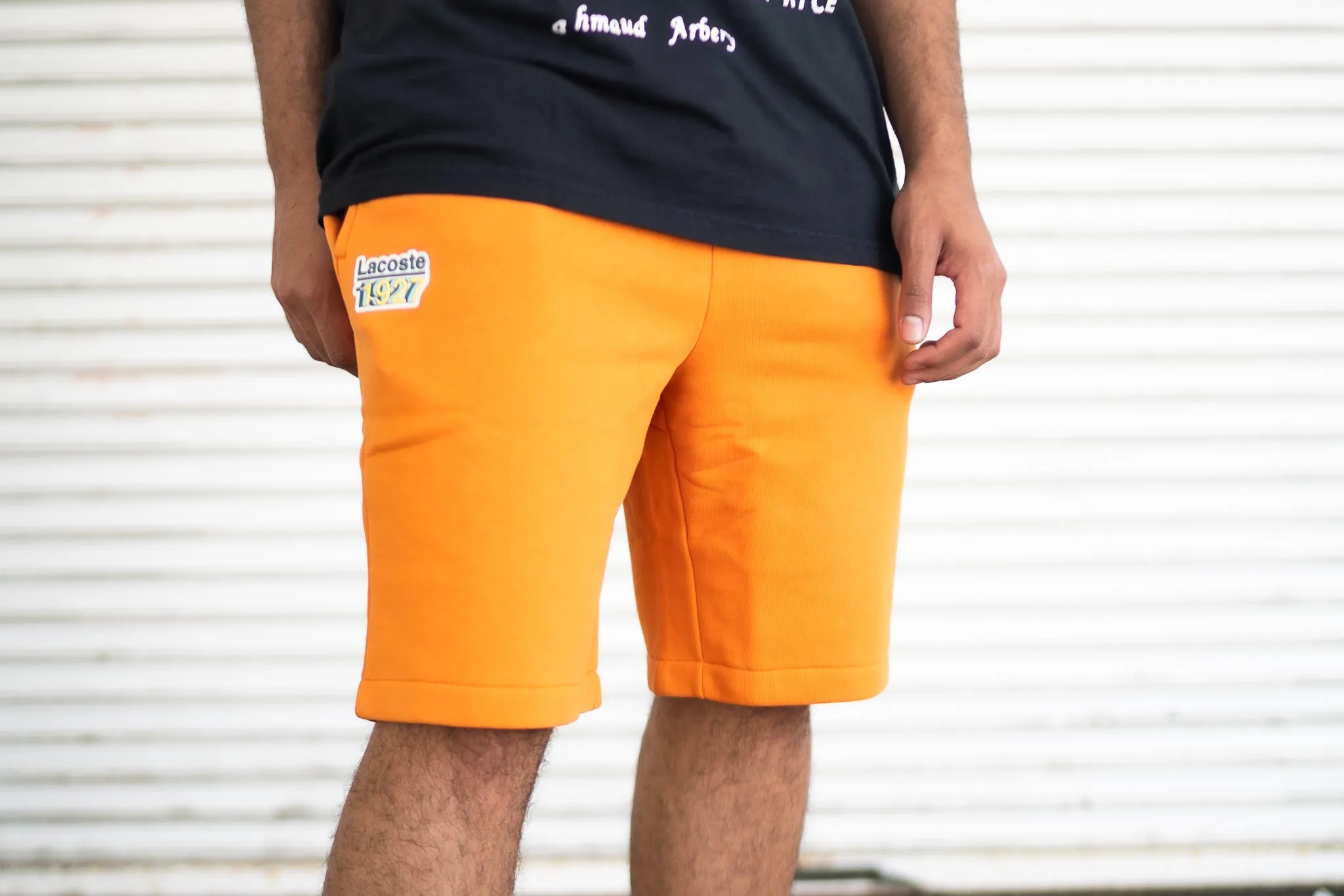 Lacoste 1927 Sweat Shorts (Orange)