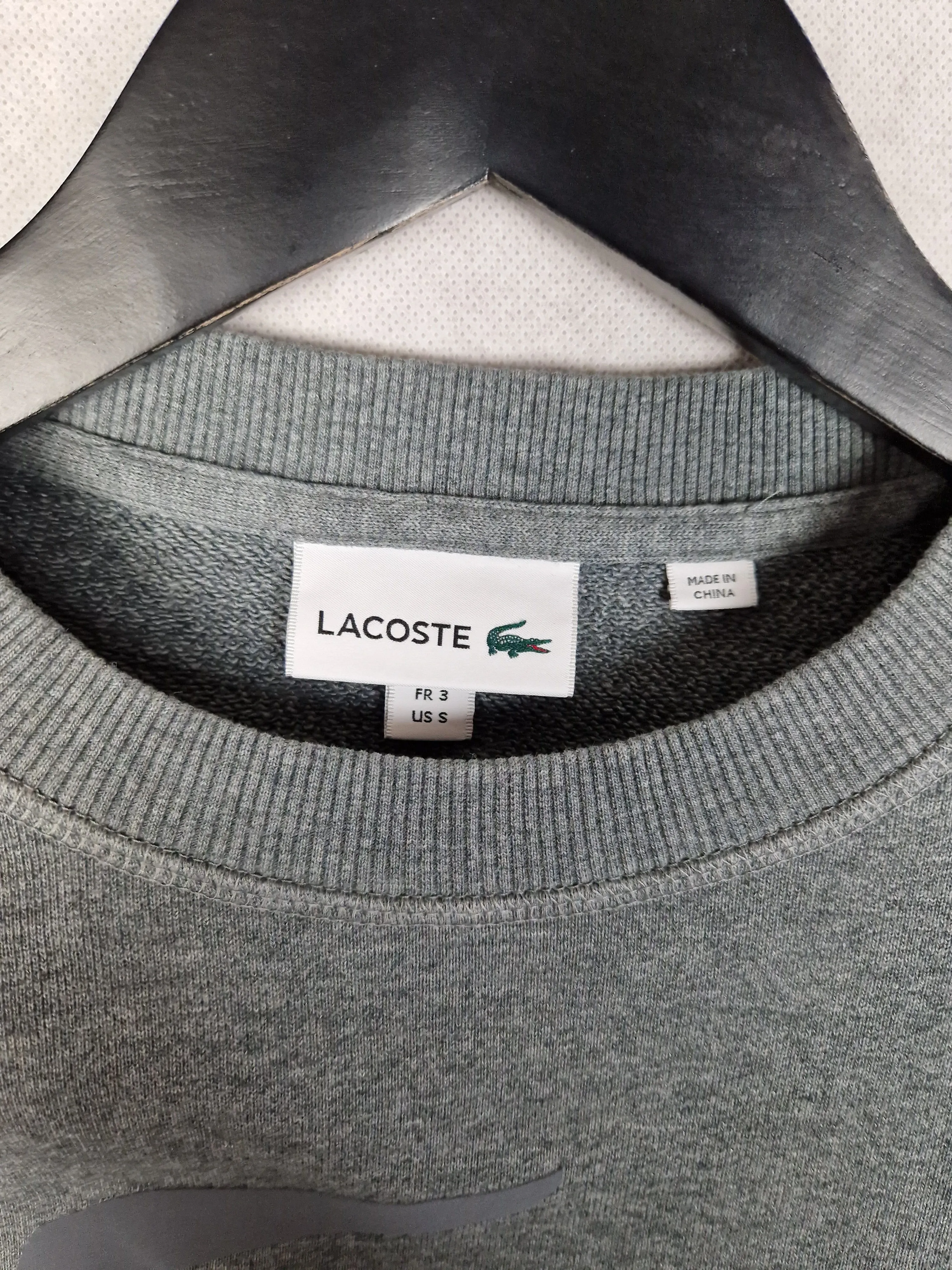 Lacoste Big Logo Sweatshirt - Size Small