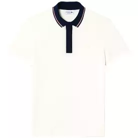 Lacoste Contrast Collar Paris Polo PH1125 - Flour