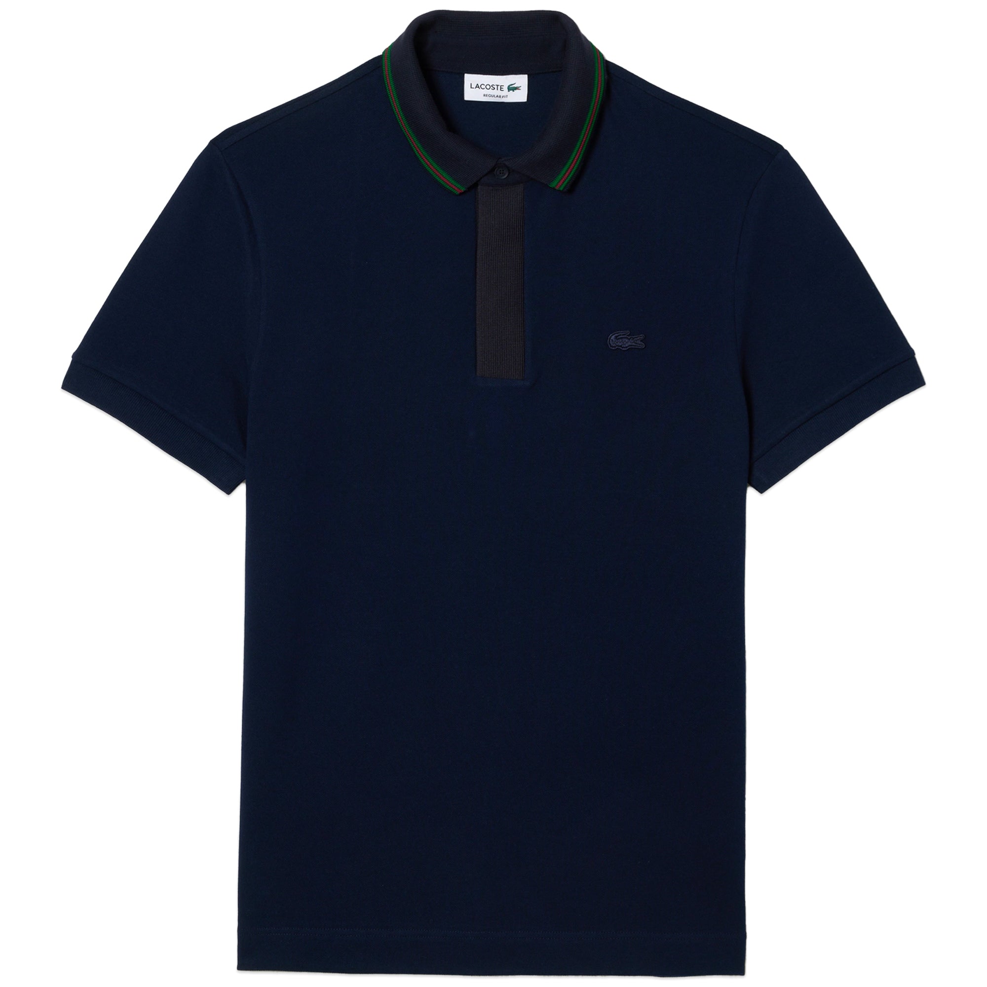 Lacoste Contrast Collar Paris Polo PH1125 - Navy