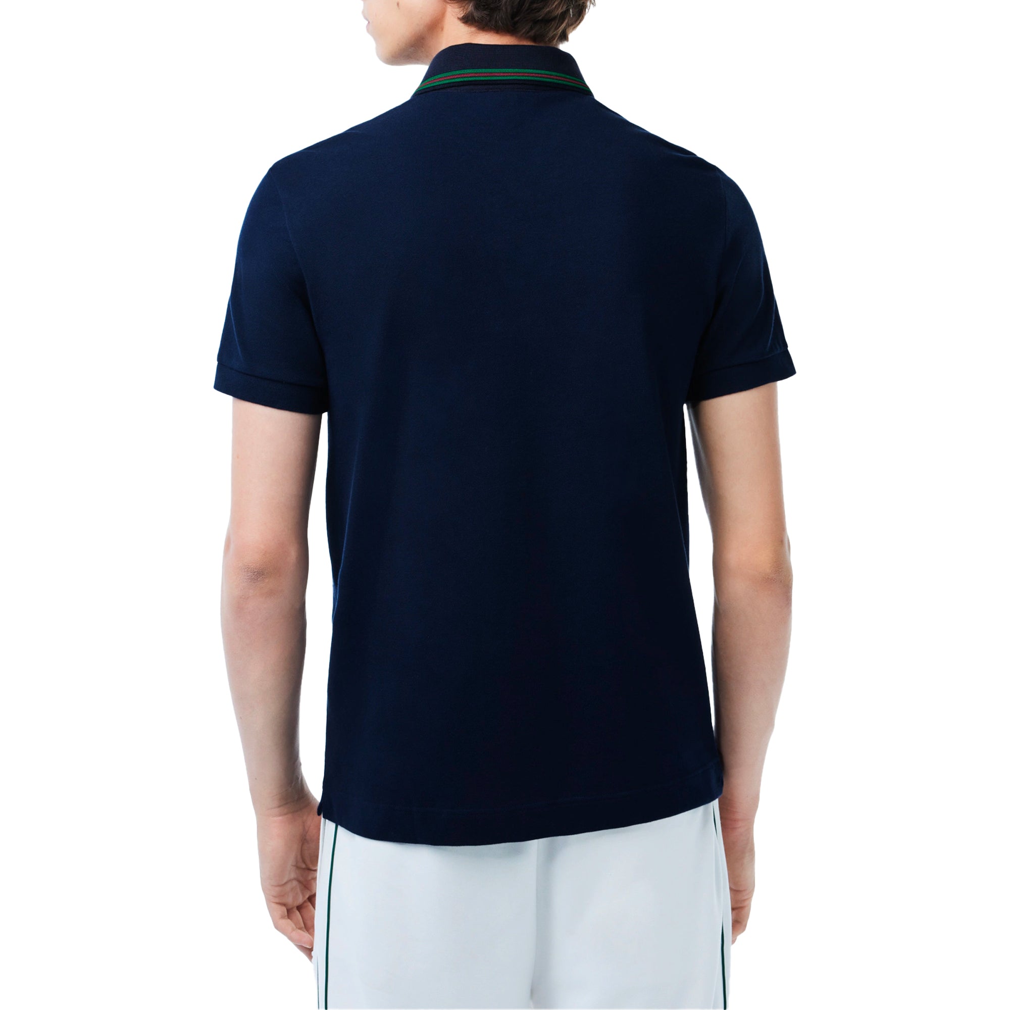 Lacoste Contrast Collar Paris Polo PH1125 - Navy