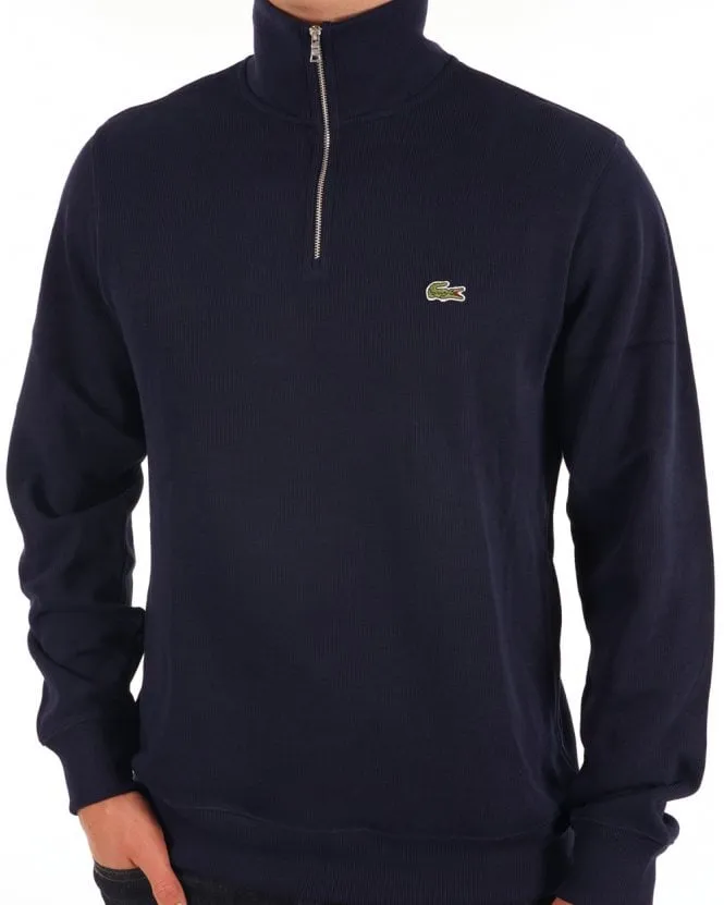 Lacoste Half Zip Sweat Navy