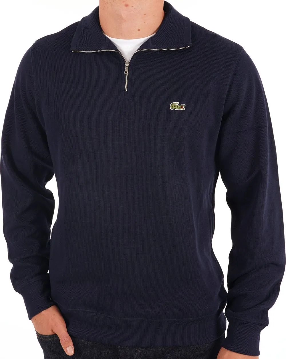 Lacoste Half Zip Sweat Navy