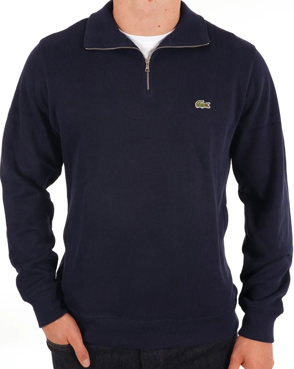 Lacoste Half Zip Sweat Navy